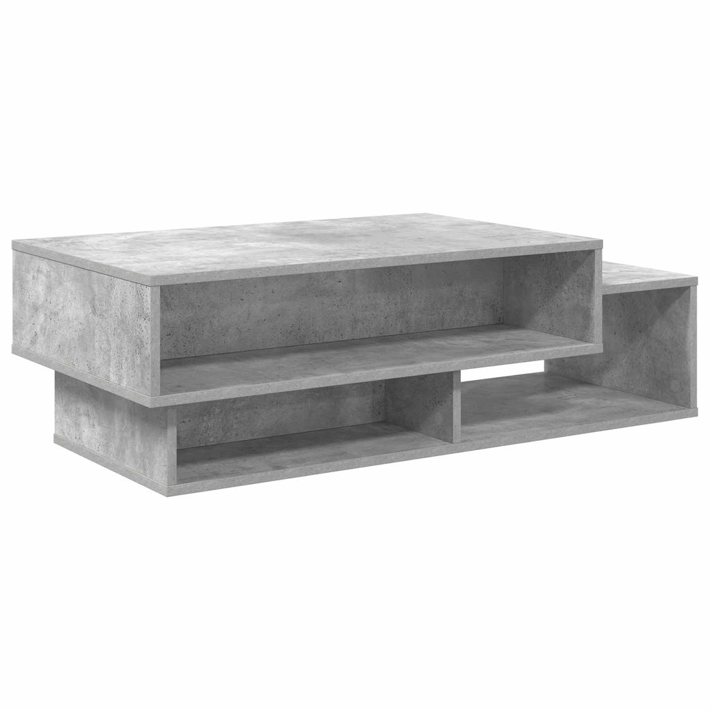 vidaXL Stolik kawowy Betonowy szary 105 x 50 x 32,5 cm