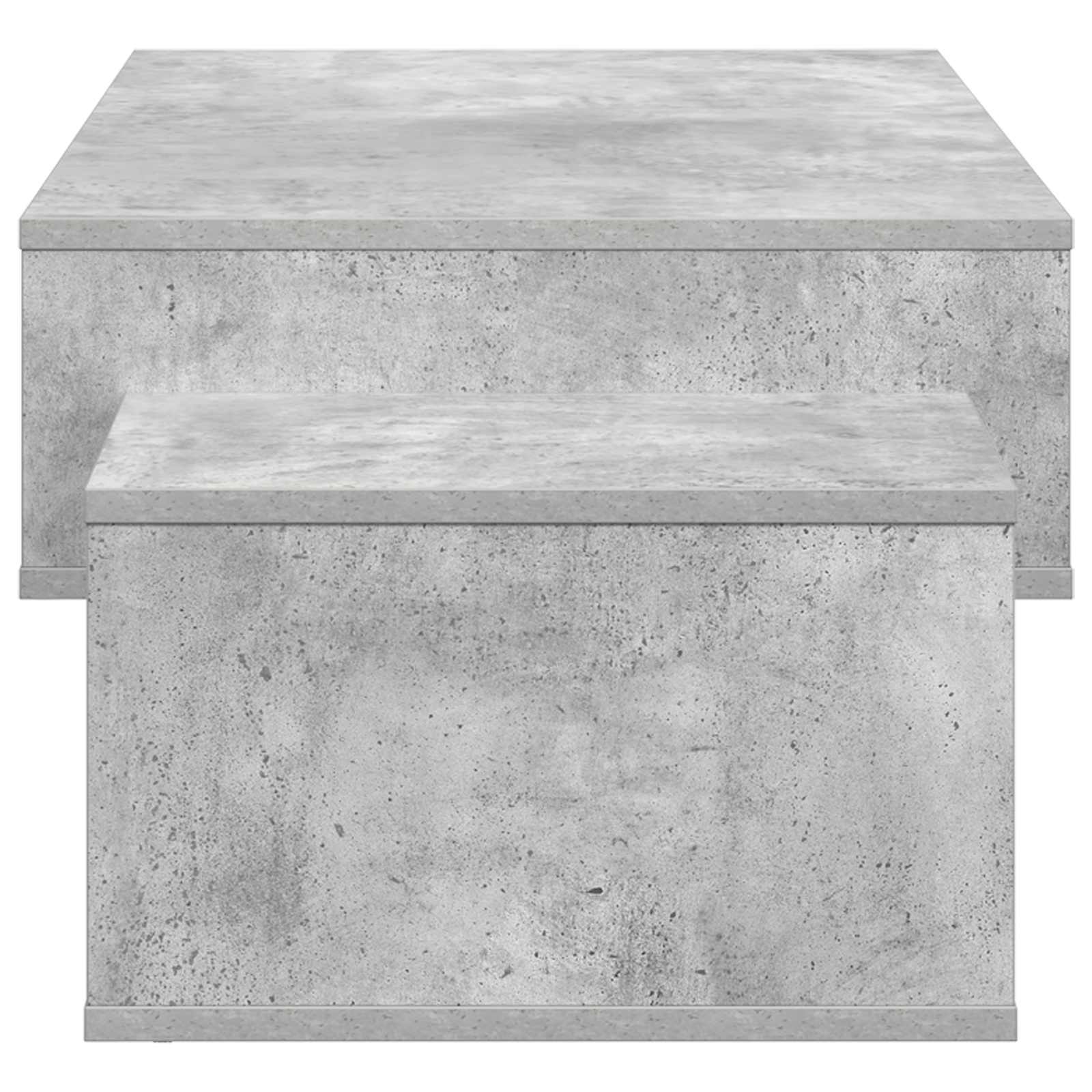 vidaXL Stolik kawowy Betonowy szary 105 x 50 x 32,5 cm