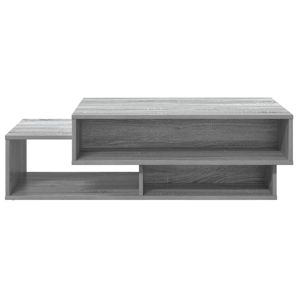 vidaXL Stolik kawowy Szary Sonoma 105 x 50 x 32,5 cm