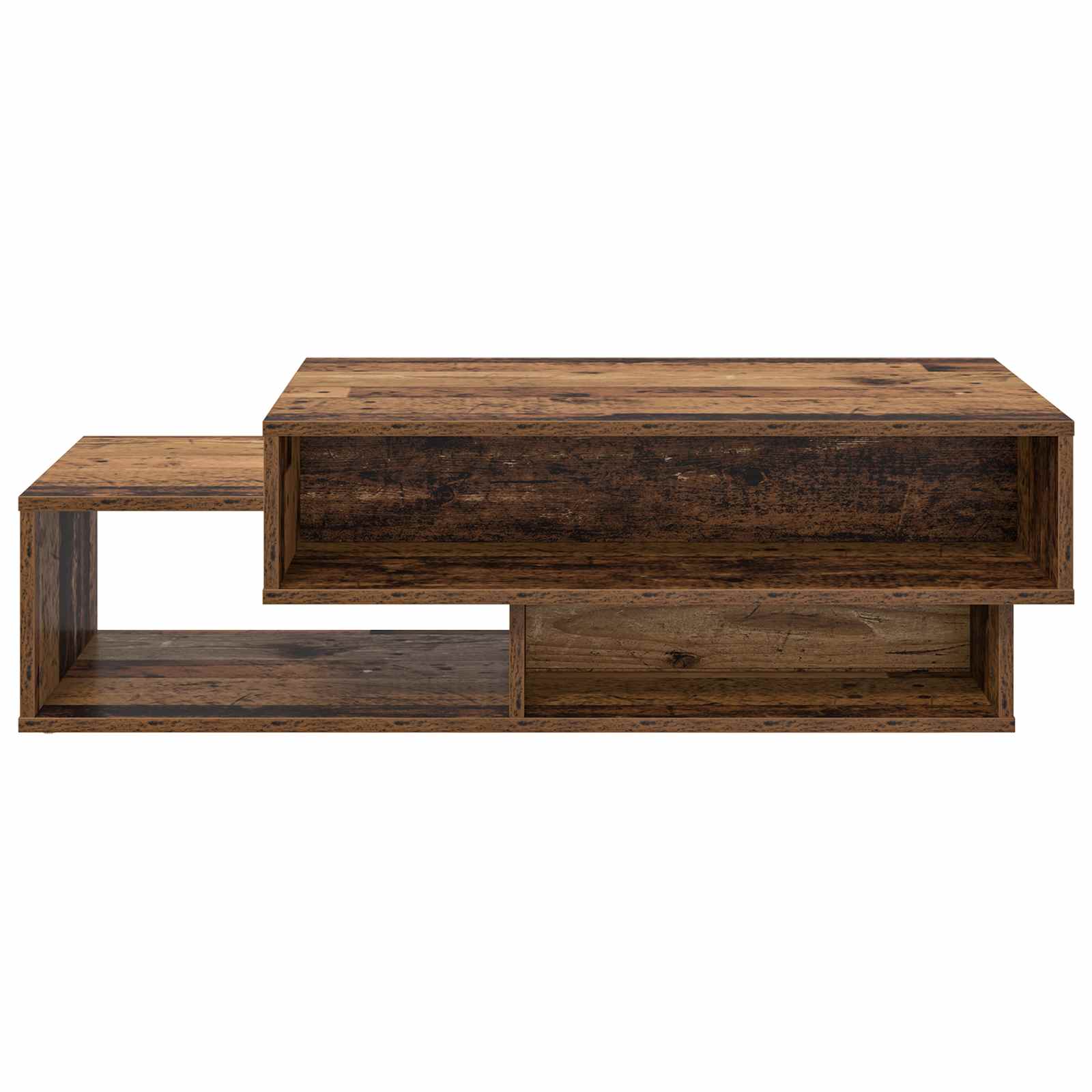 vidaXL Stolik kawowy Stare drewno 105 x 50 x 32,5 cm