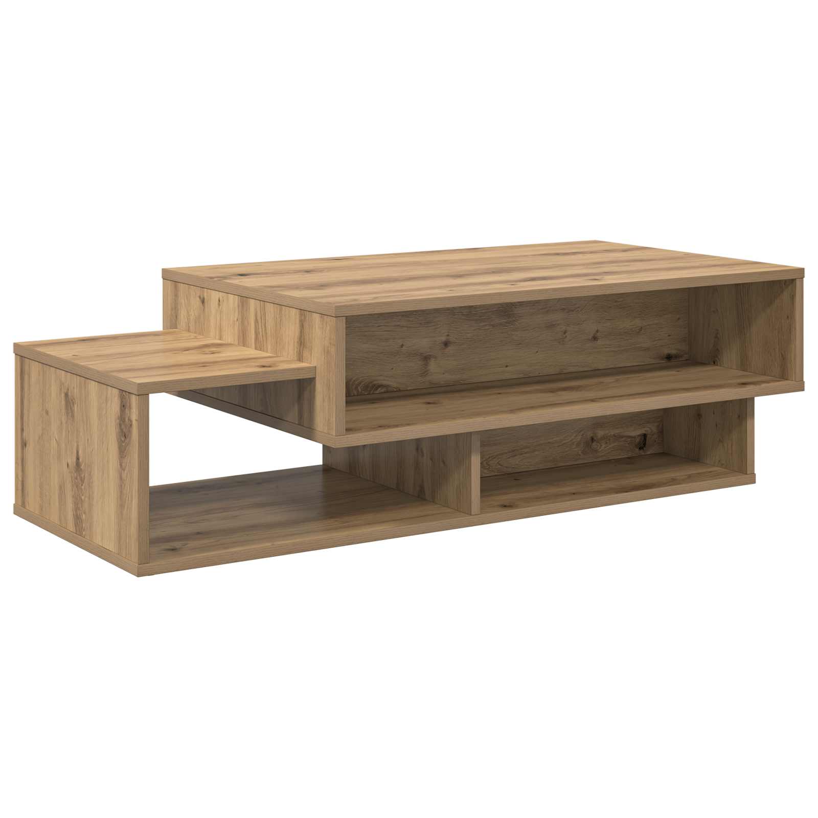 vidaXL Stolik kawowy Dąb rzemieślniczy 105 x 50 x 32,5 cm