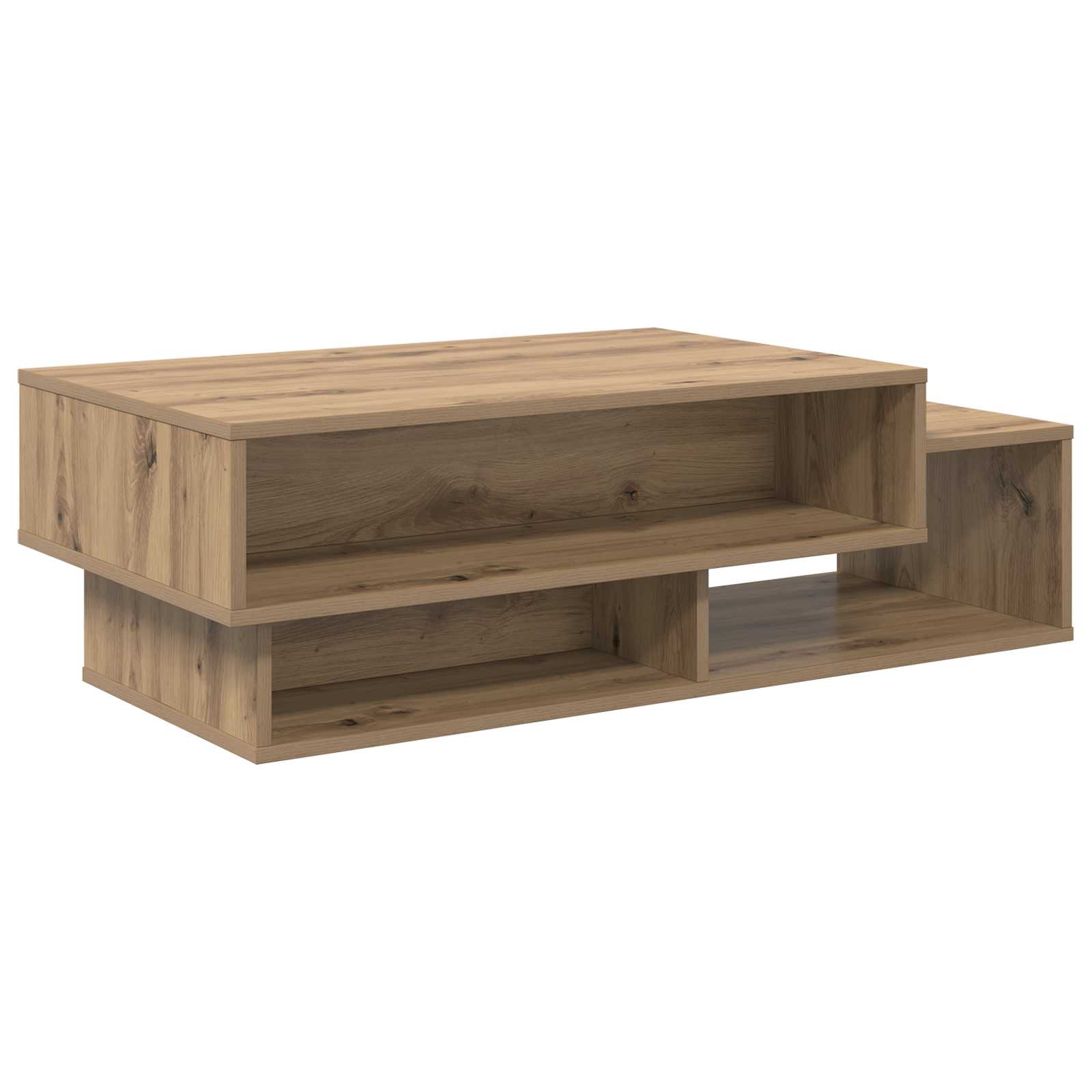vidaXL Stolik kawowy Dąb rzemieślniczy 105 x 50 x 32,5 cm