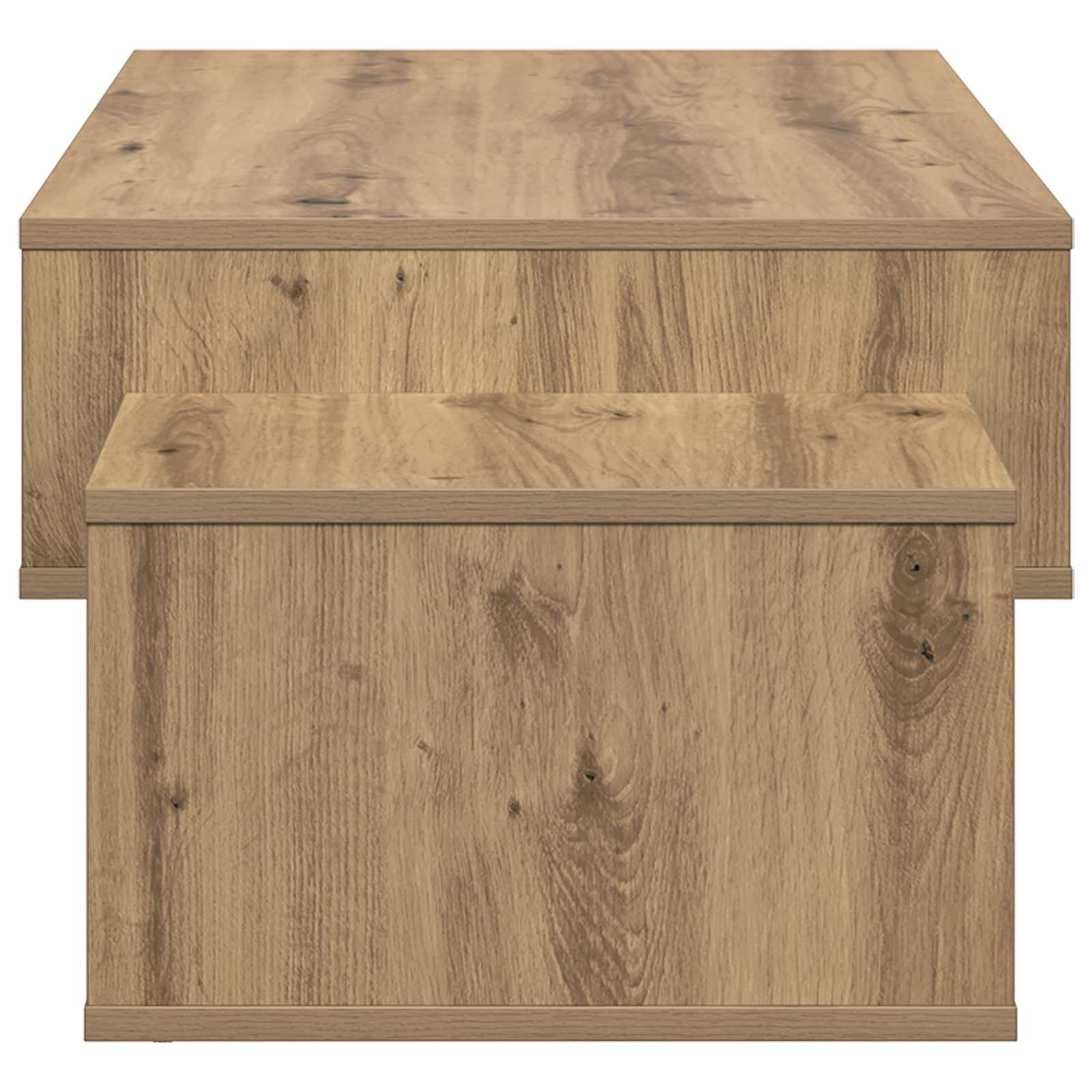 vidaXL Stolik kawowy Dąb rzemieślniczy 105 x 50 x 32,5 cm