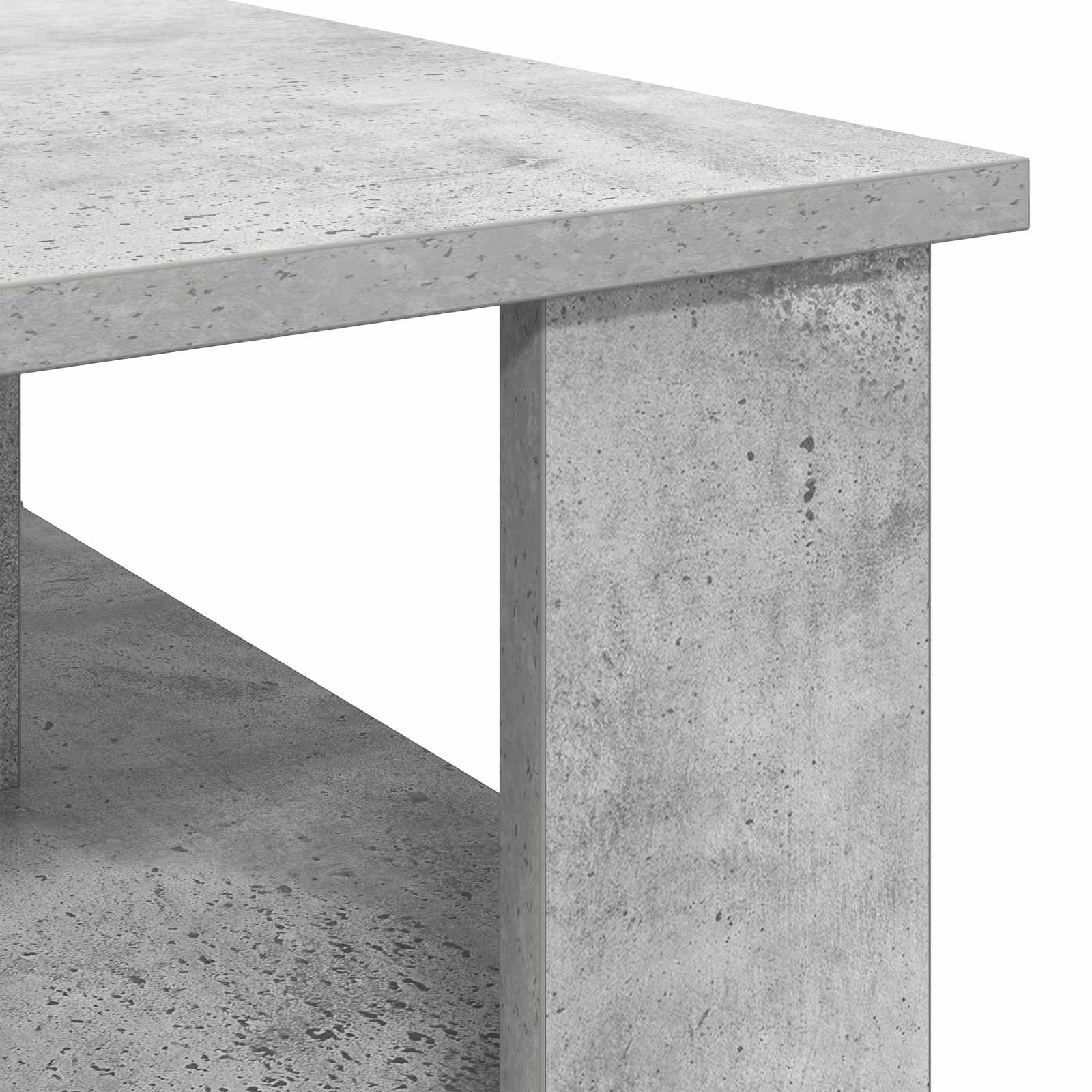 vidaXL Stolik kawowy Betonowy szary 90 x 50 x 40 cm