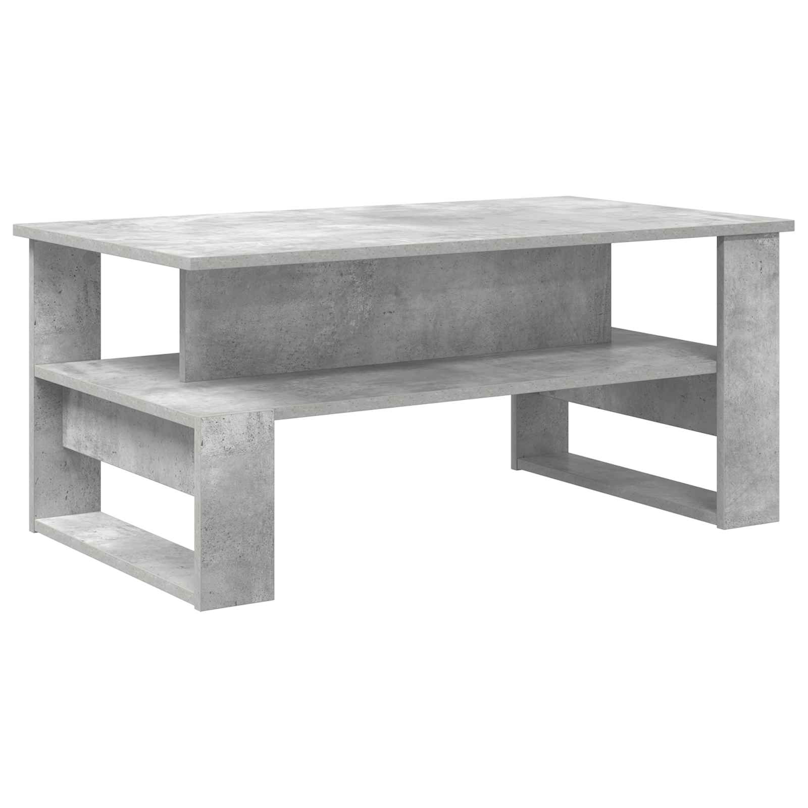vidaXL Stolik kawowy Betonowy szary 90 x 50 x 40 cm