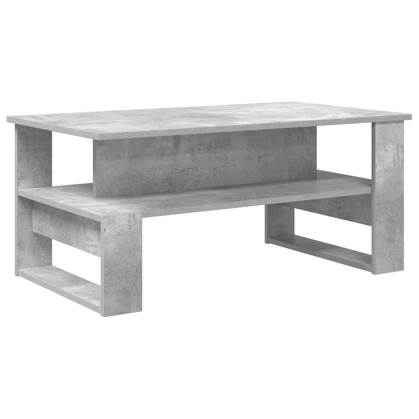 vidaXL Stolik kawowy Betonowy szary 90 x 50 x 40 cm