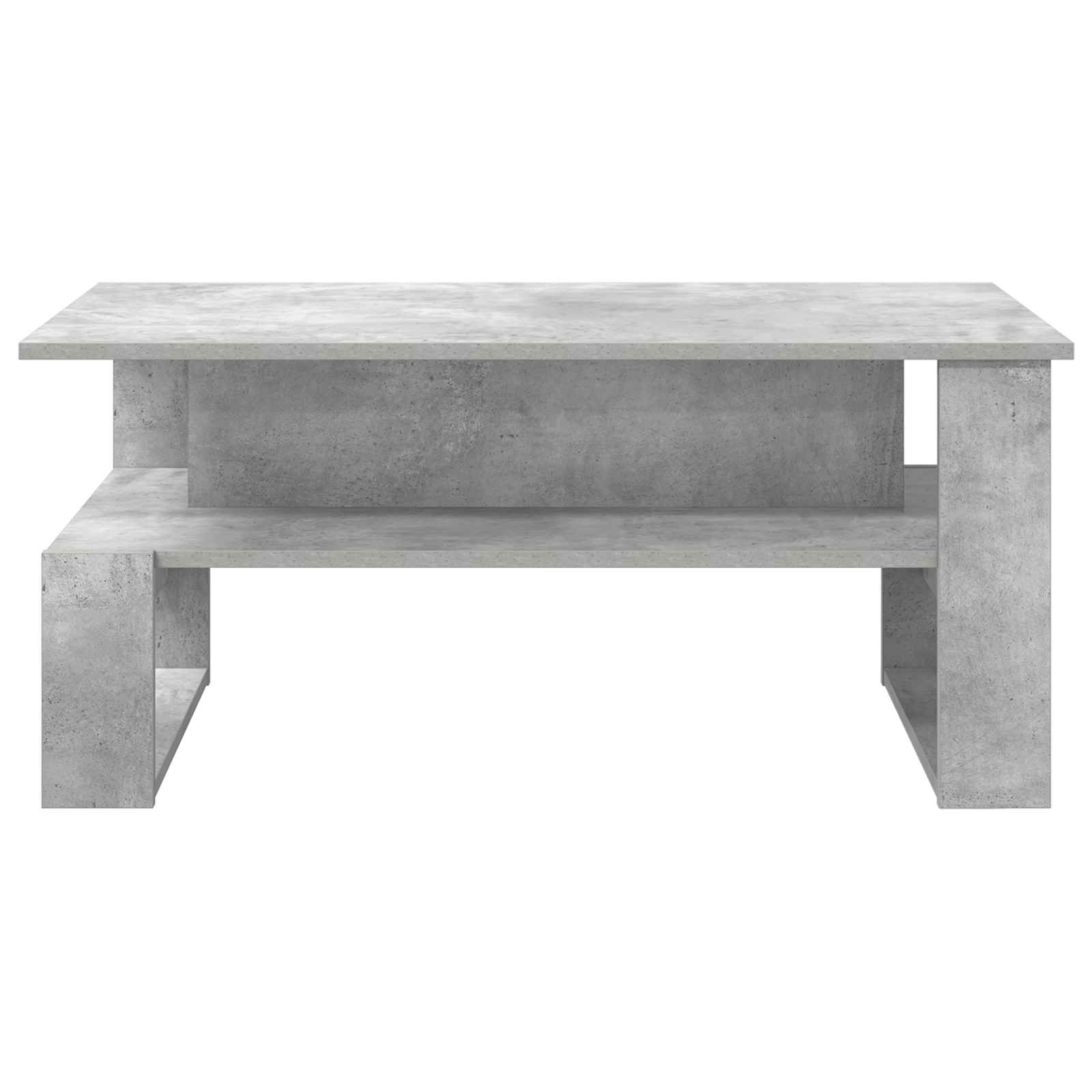 vidaXL Stolik kawowy Betonowy szary 90 x 50 x 40 cm