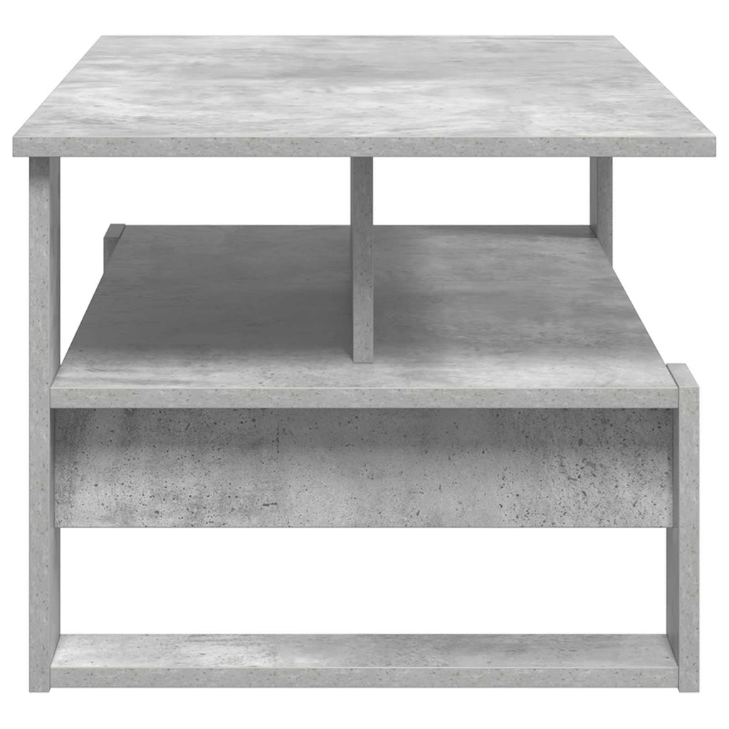 vidaXL Stolik kawowy Betonowy szary 90 x 50 x 40 cm