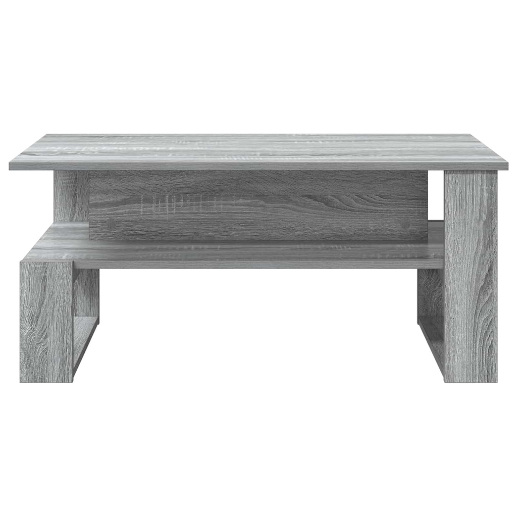 vidaXL Stolik kawowy Szary Sonoma 90 x 50 x 40 cm