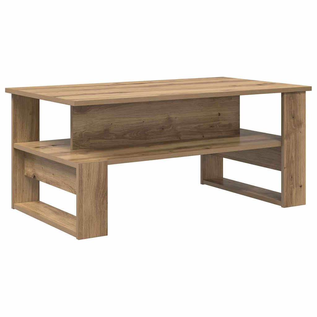 vidaXL Stolik kawowy Dąb rzemieślniczy 90 x 50 x 40 cm