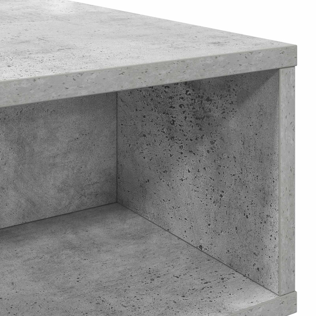 vidaXL Stolik kawowy Betonowy szary 80 x 46 x 35 cm