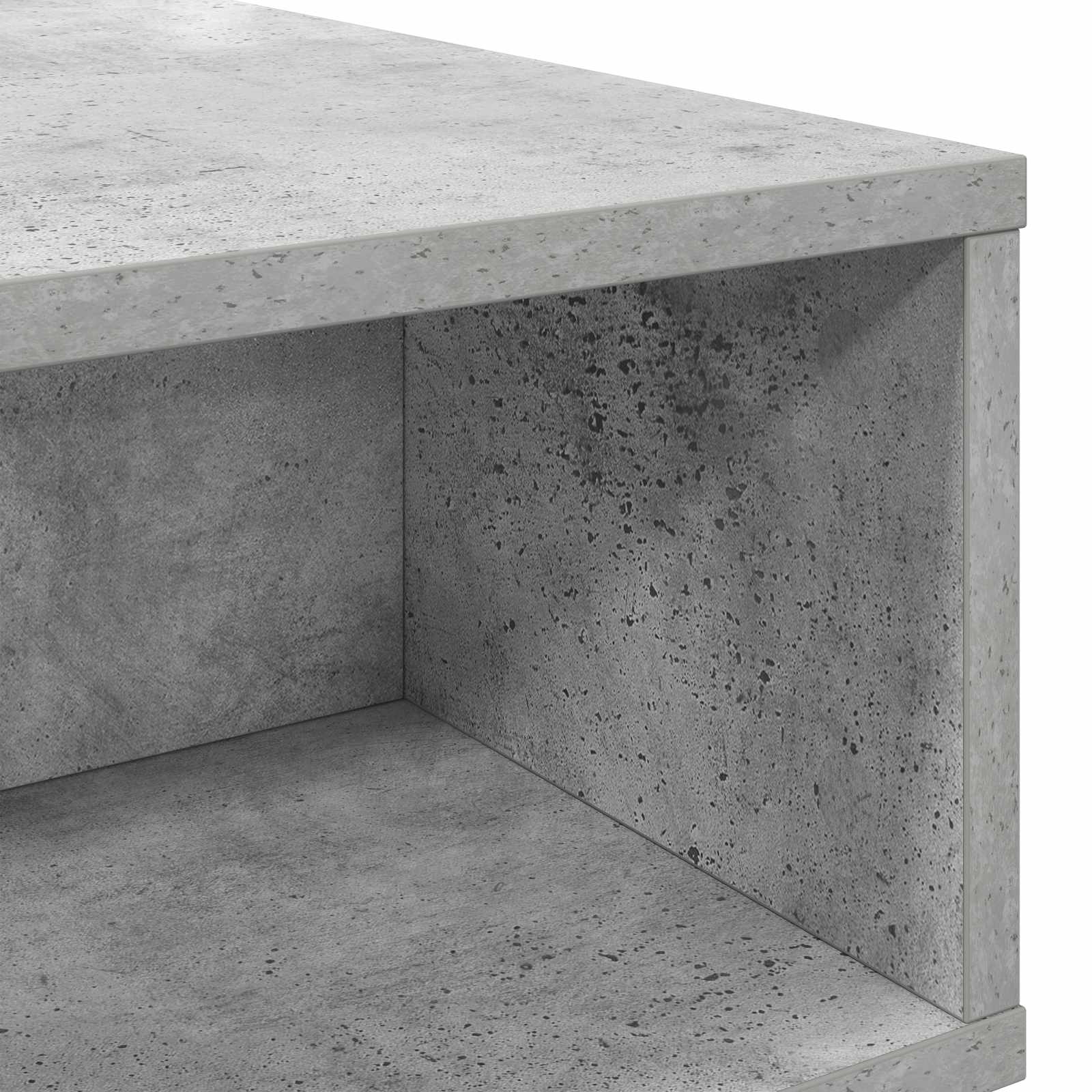 vidaXL Stolik kawowy Betonowy szary 80 x 46 x 35 cm