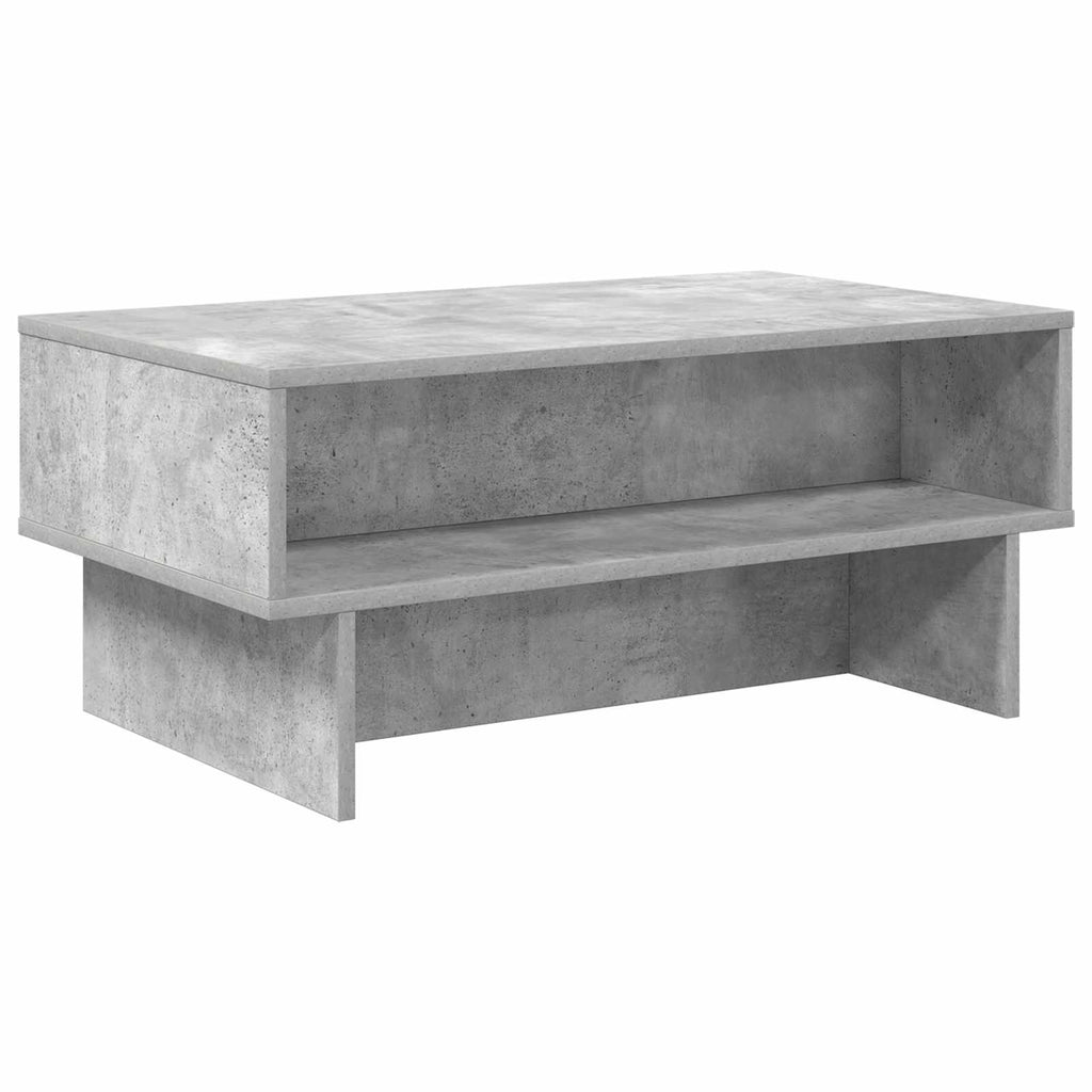 vidaXL Stolik kawowy Betonowy szary 80 x 46 x 35 cm