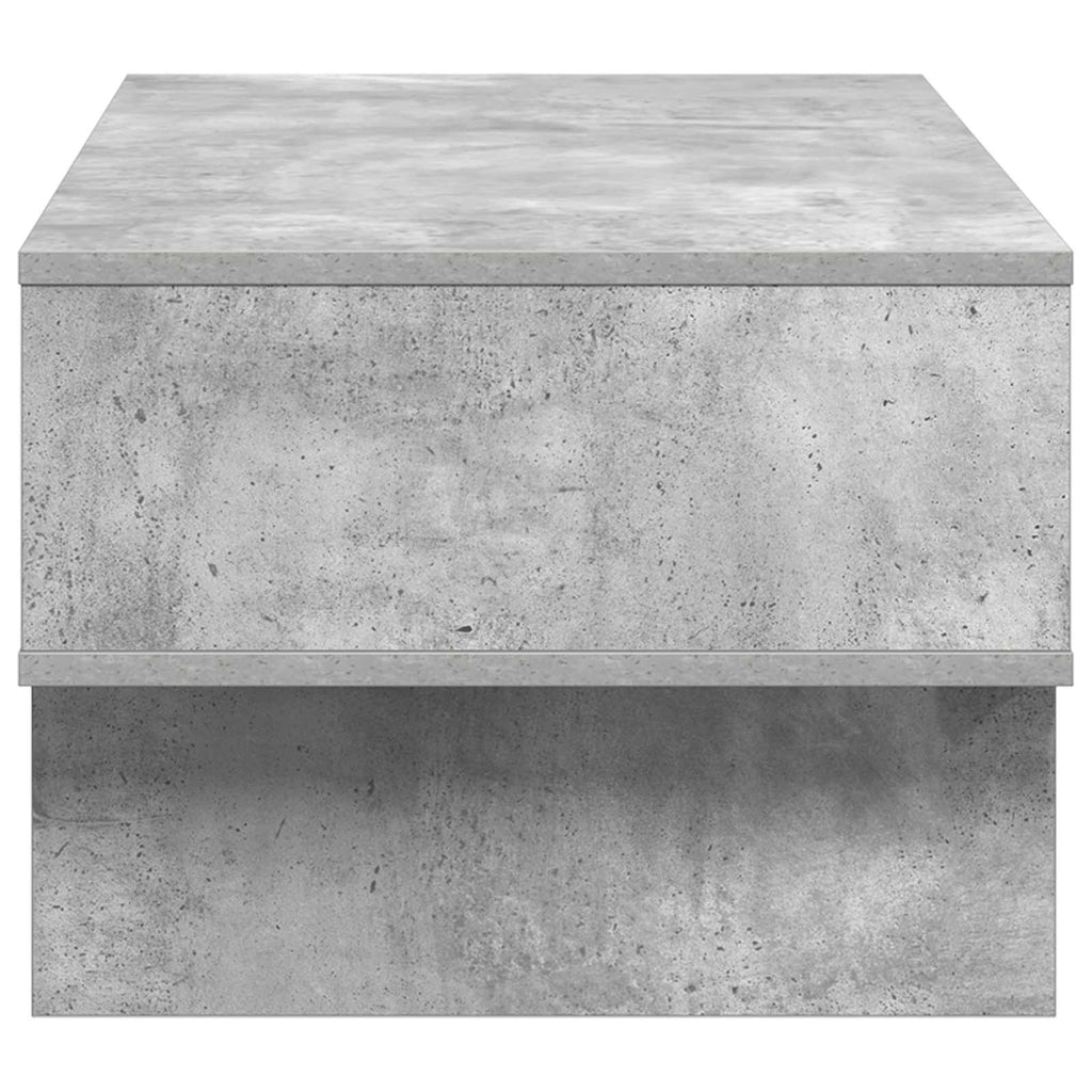 vidaXL Stolik kawowy Betonowy szary 80 x 46 x 35 cm