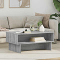 vidaXL Stolik kawowy Szary Sonoma 80 x 46 x 35 cm