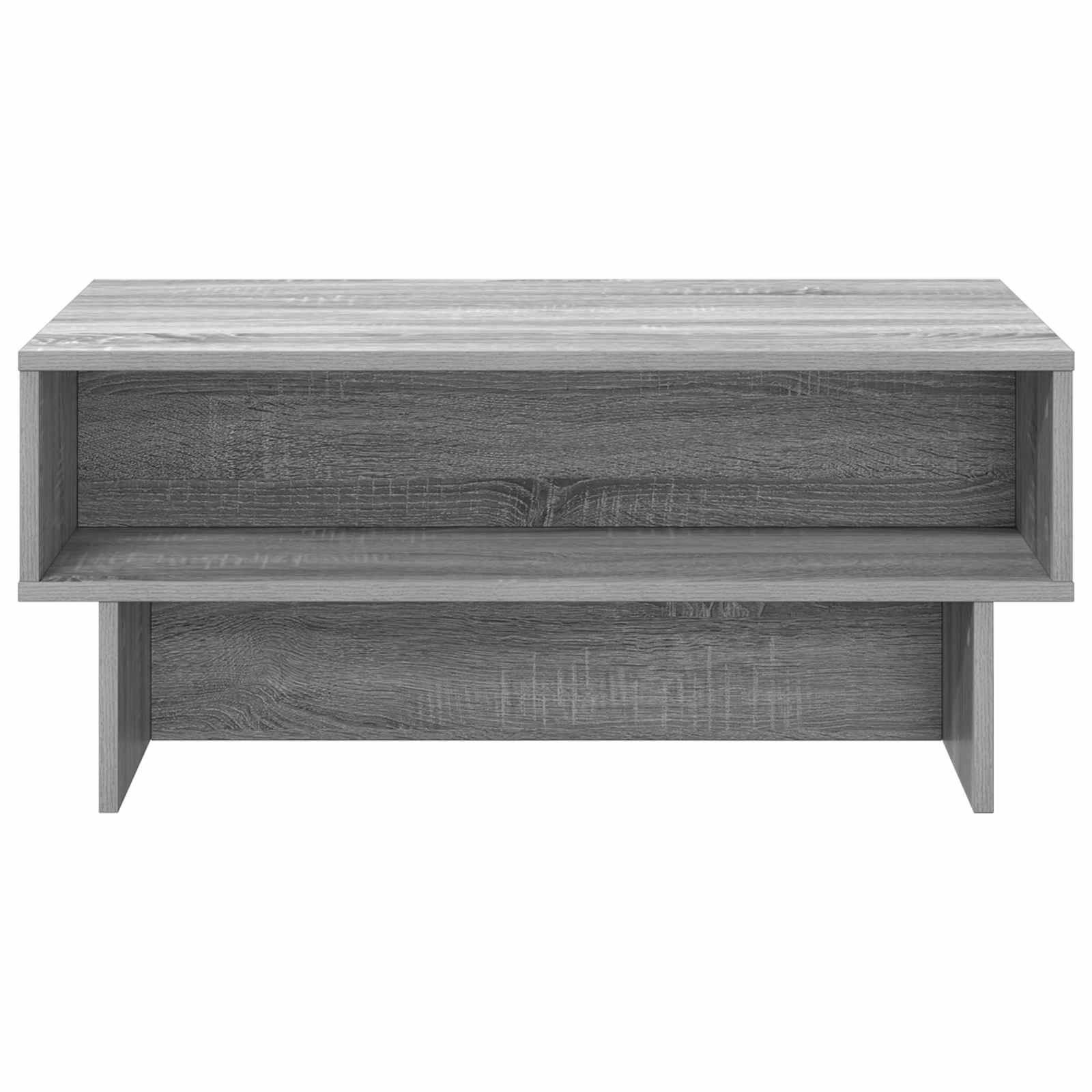 vidaXL Stolik kawowy Szary Sonoma 80 x 46 x 35 cm