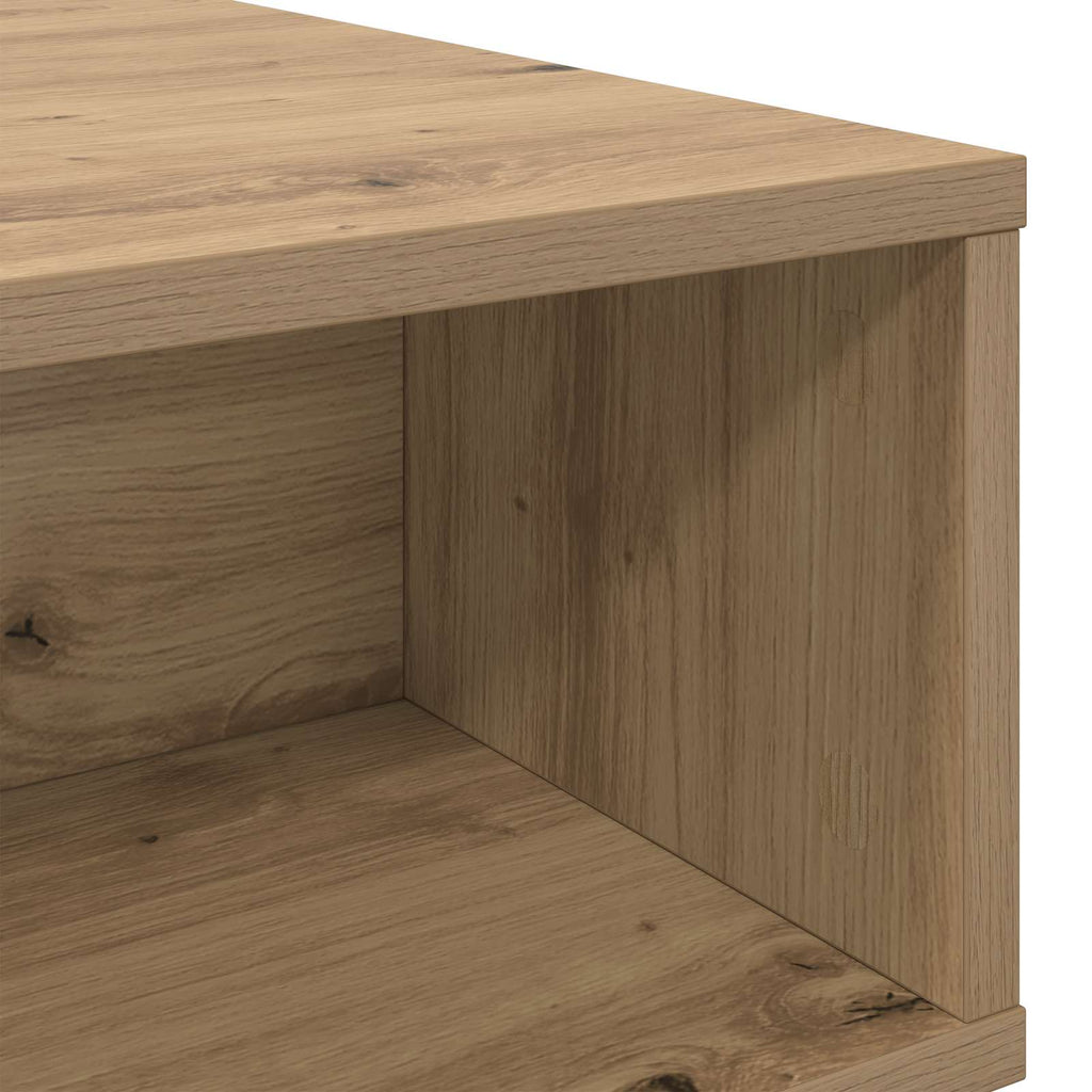 vidaXL Stolik kawowy Dąb rzemieślniczy 80 x 46 x 35 cm