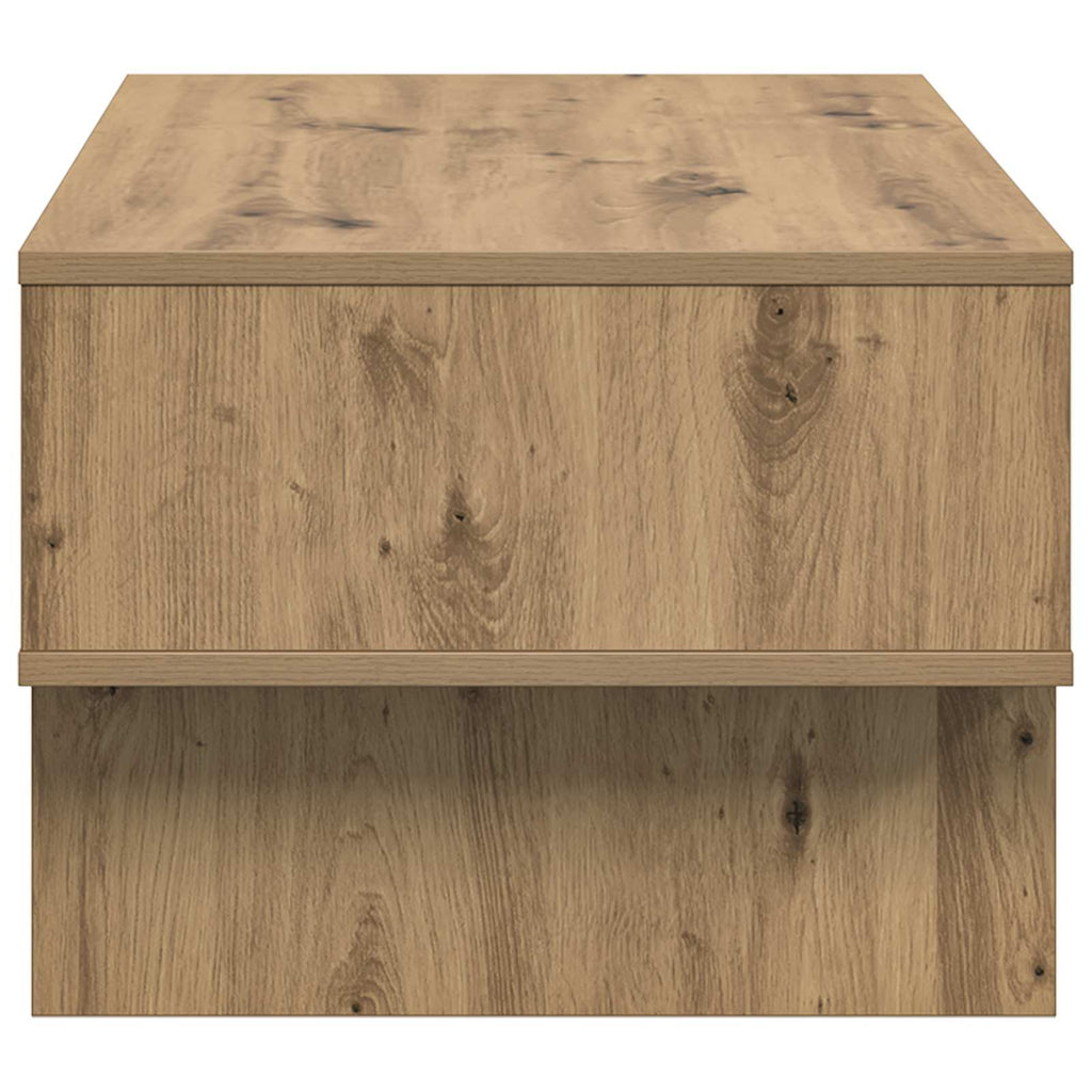 vidaXL Stolik kawowy Dąb rzemieślniczy 80 x 46 x 35 cm