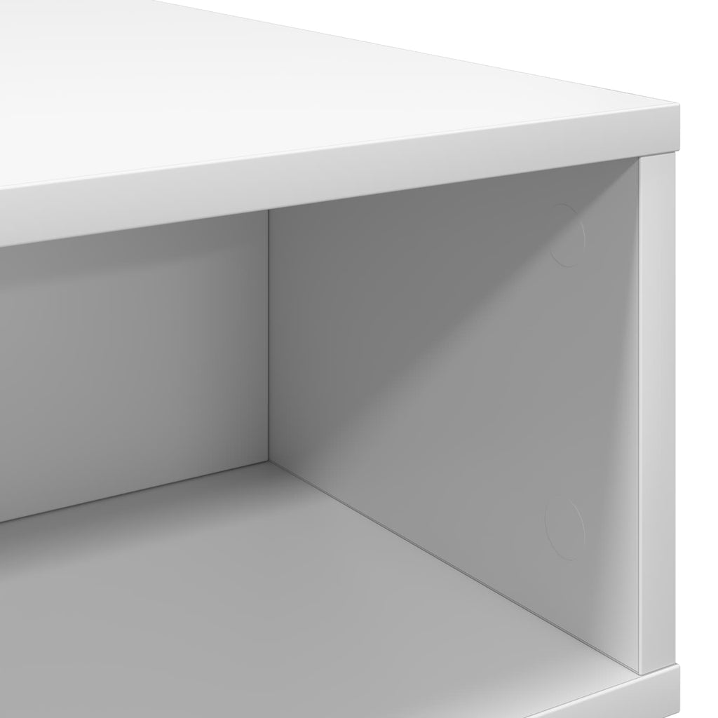 vidaXL Stolik kawowy Biały 48 x 46 x 35 cm Materiał drewnopochodny