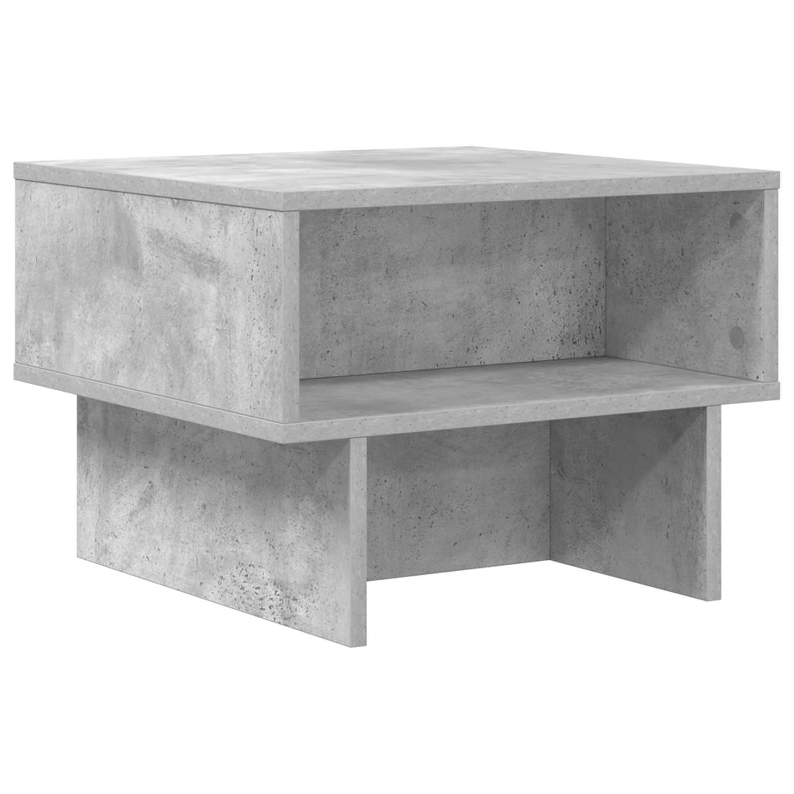 vidaXL Stolik kawowy Betonowy szary 48 x 46 x 35 cm