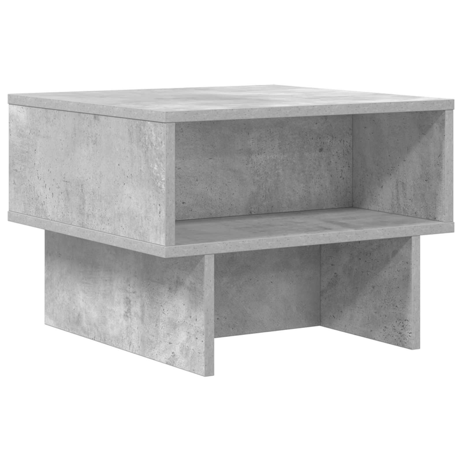 vidaXL Stolik kawowy Betonowy szary 48 x 46 x 35 cm