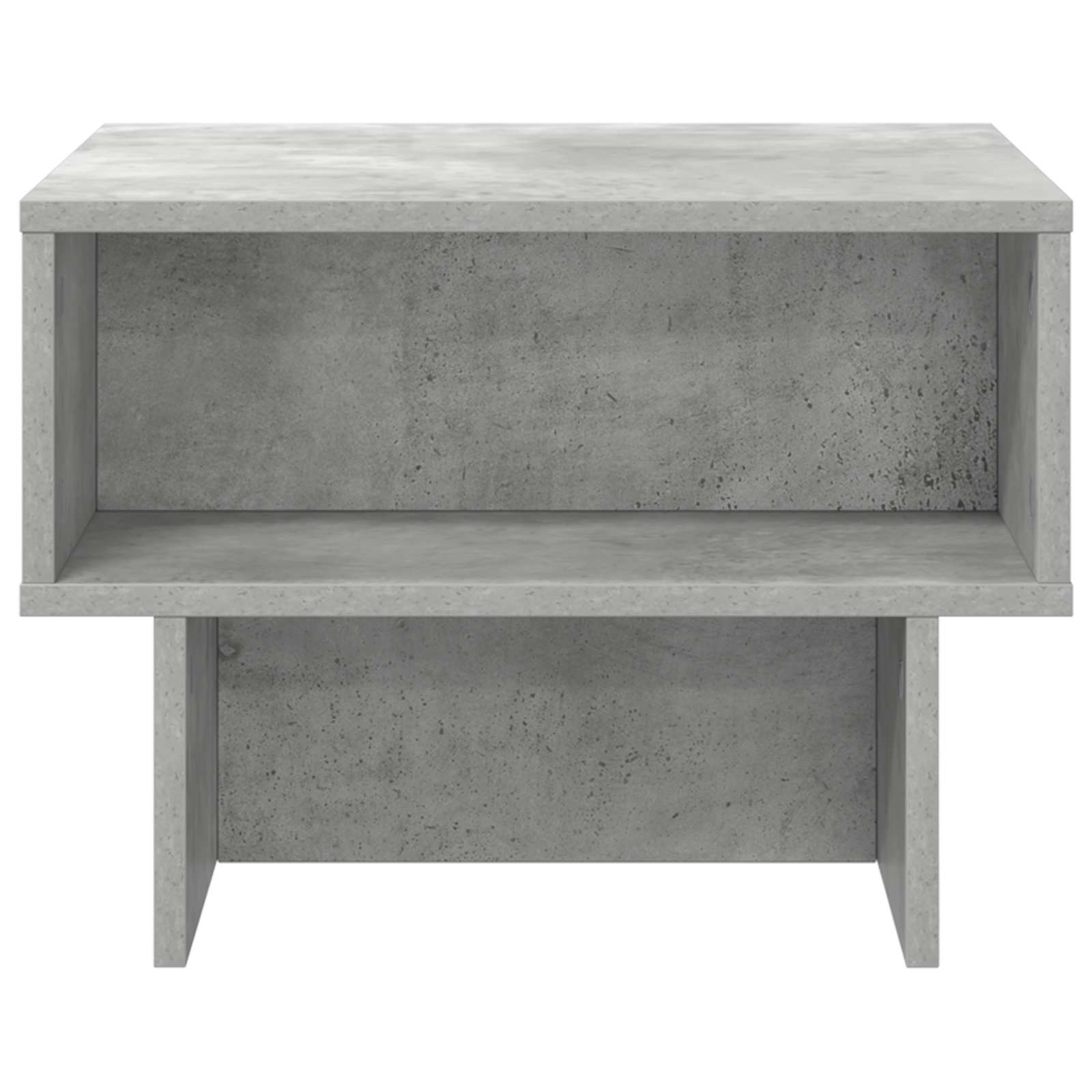 vidaXL Stolik kawowy Betonowy szary 48 x 46 x 35 cm
