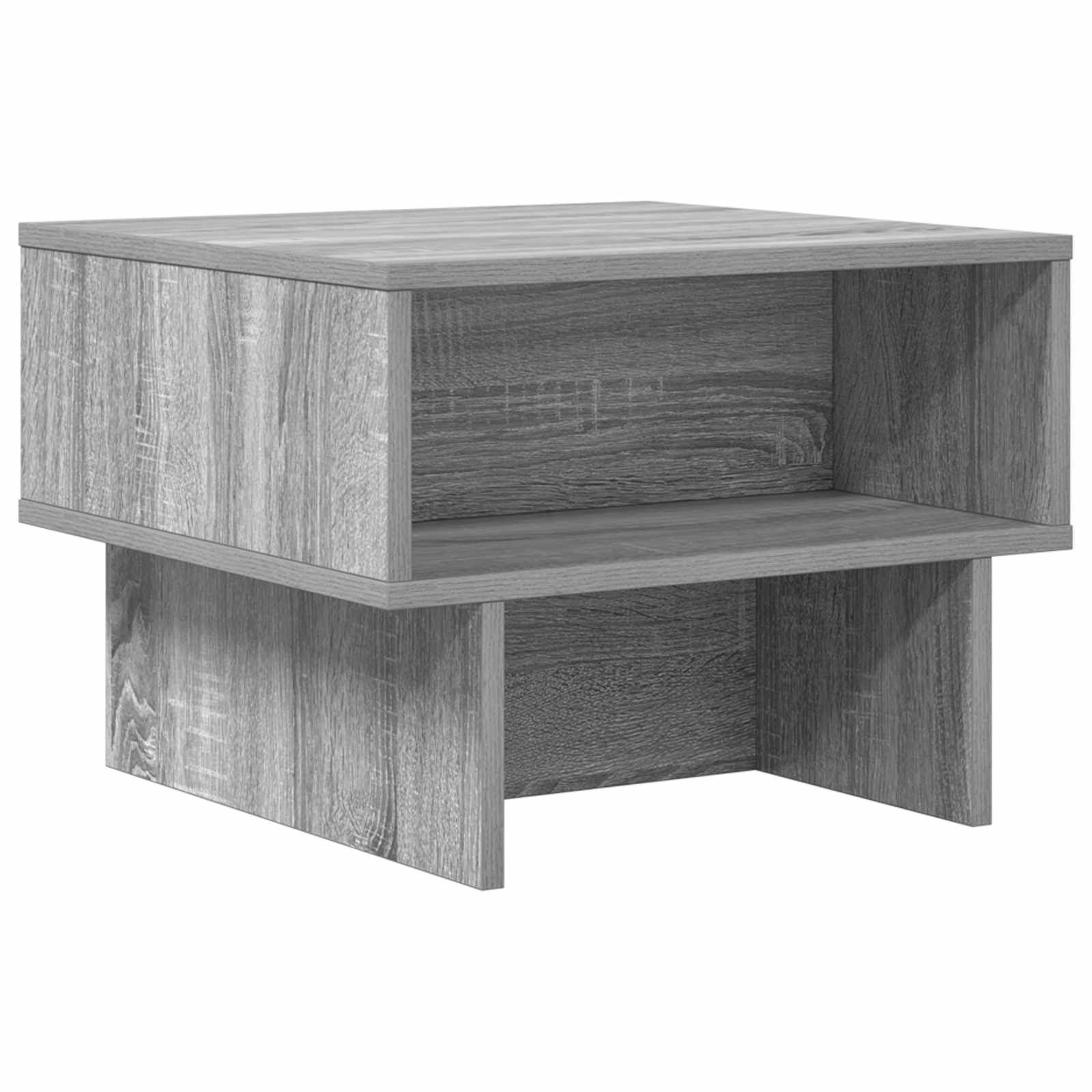 vidaXL Stolik kawowy Szary Sonoma 48 x 46 x 35 cm