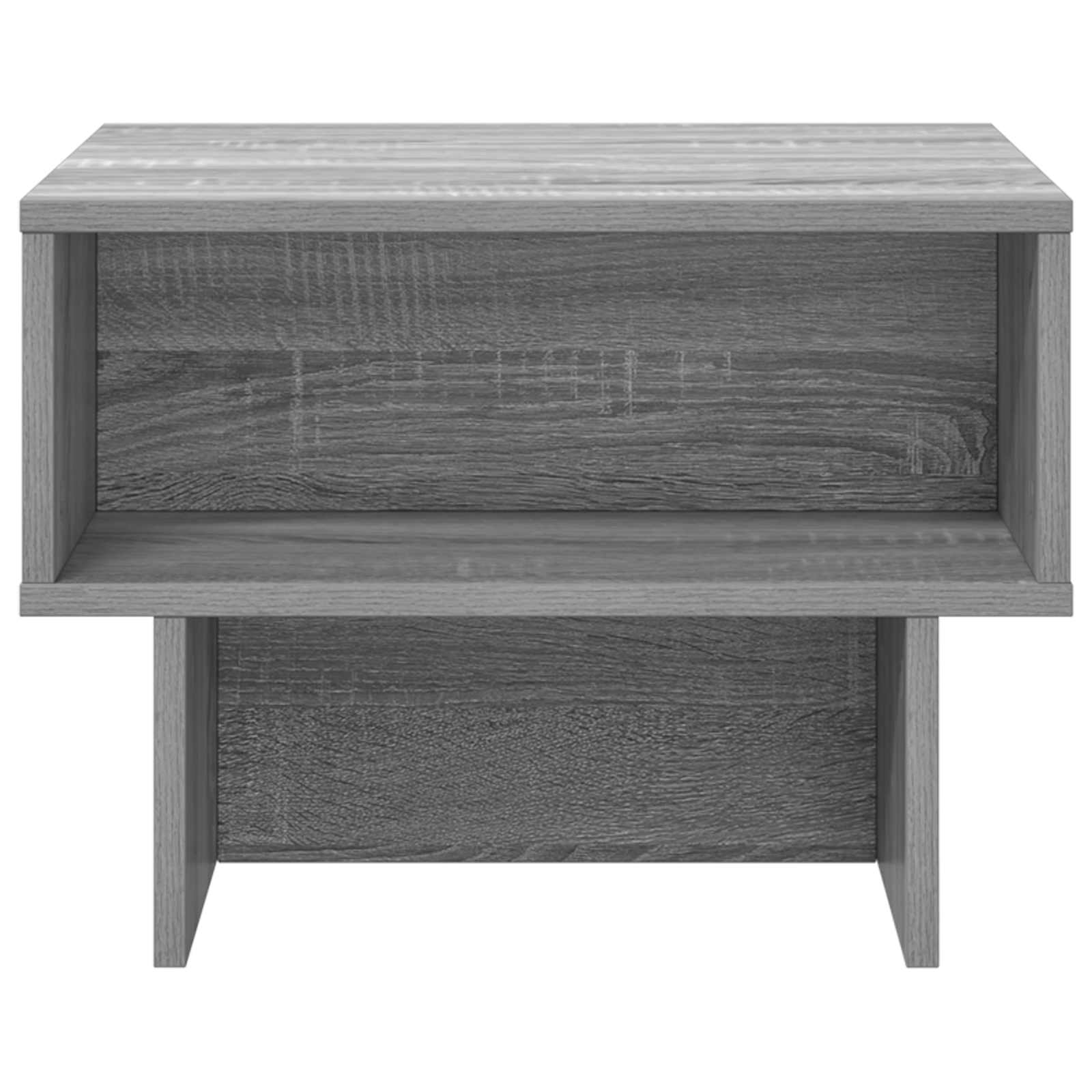 vidaXL Stolik kawowy Szary Sonoma 48 x 46 x 35 cm