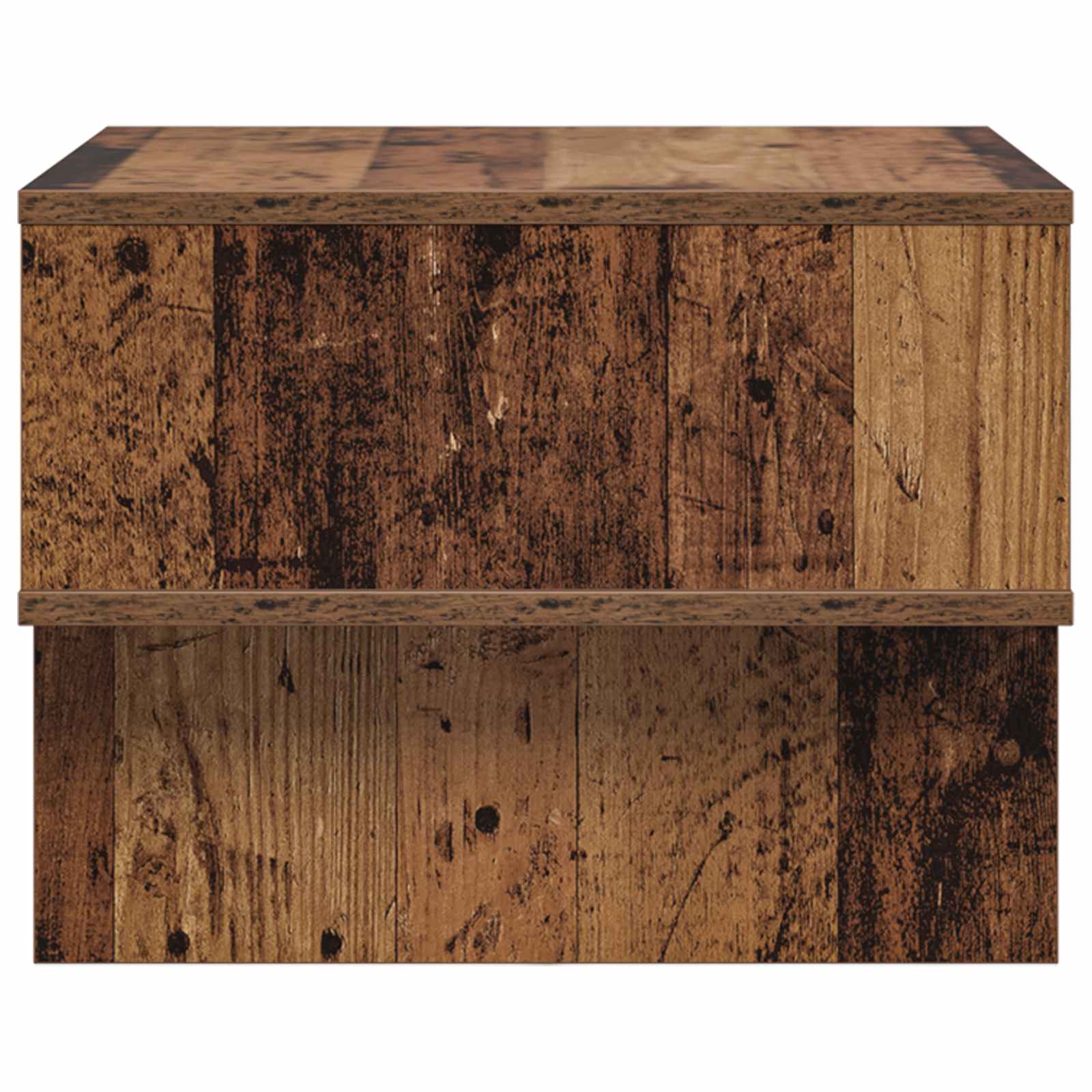 vidaXL Stolik kawowy Stare drewno 48 x 46 x 35 cm