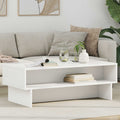 vidaXL Stolik kawowy Biały 100 x 46 x 35 cm Materiał drewnopochodny