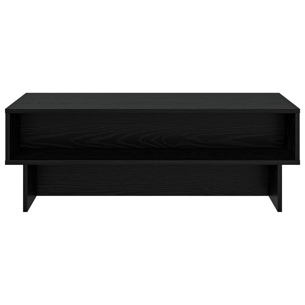 vidaXL Stolik kawowy Czarny Dąb 100 x 46 x 35 cm