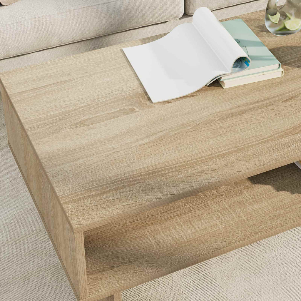 vidaXL Stolik kawowy Dąb Sonoma 100 x 46 x 35 cm