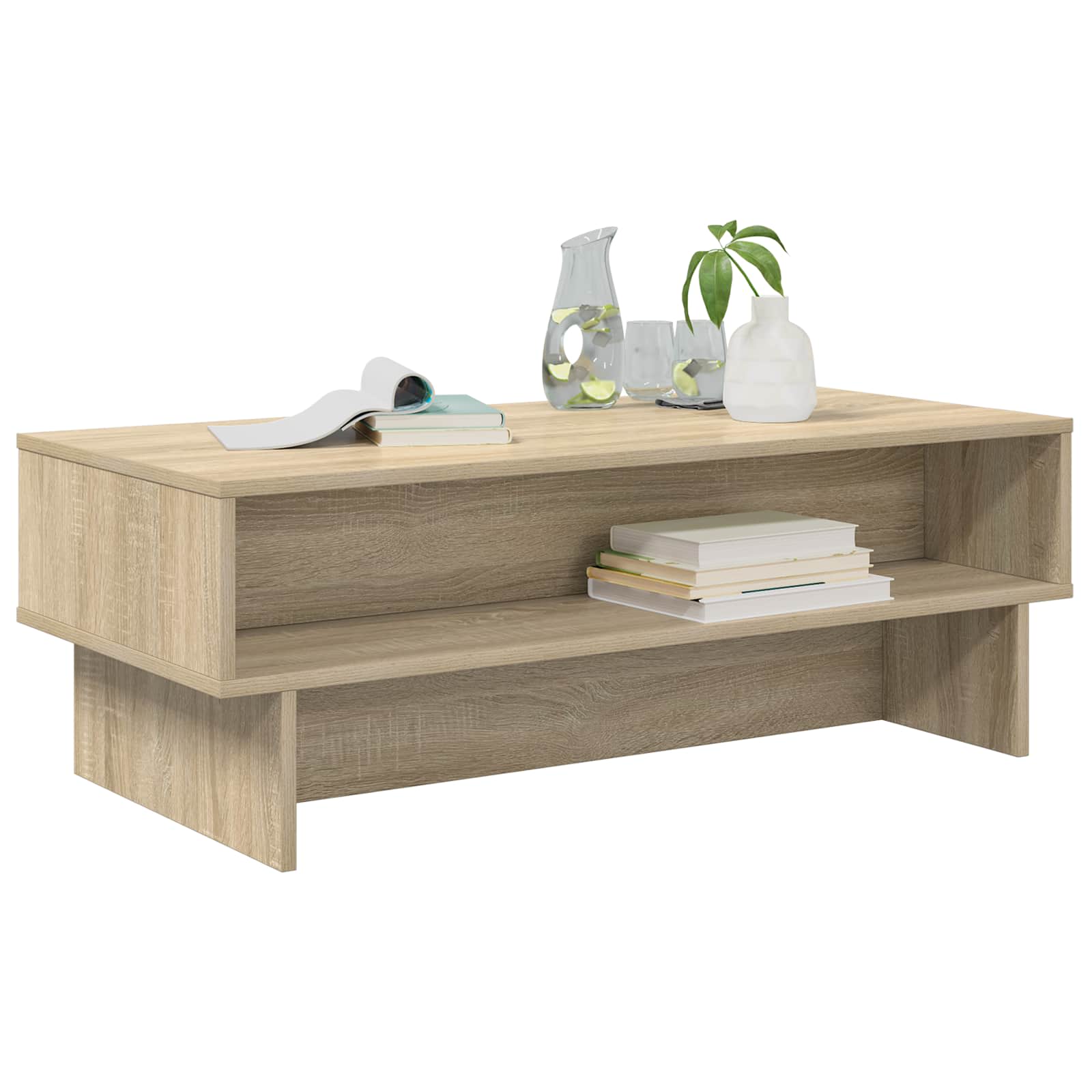 vidaXL Stolik kawowy Dąb Sonoma 100 x 46 x 35 cm
