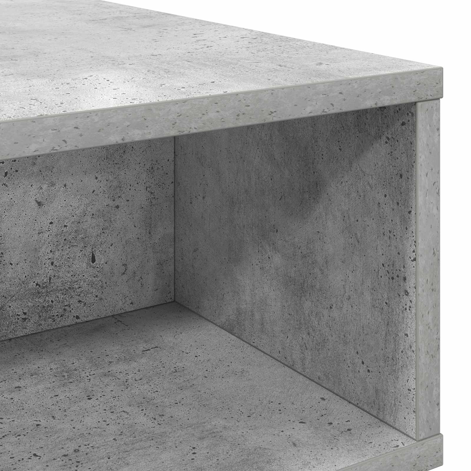 vidaXL Stolik kawowy Betonowy szary 100 x 46 x 35 cm