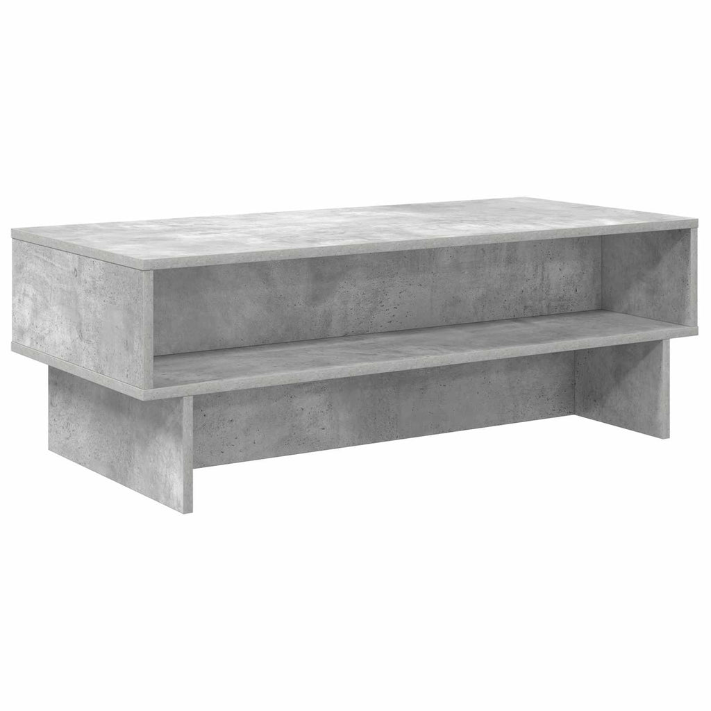 vidaXL Stolik kawowy Betonowy szary 100 x 46 x 35 cm