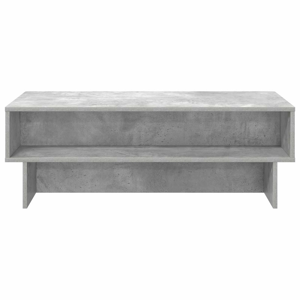 vidaXL Stolik kawowy Betonowy szary 100 x 46 x 35 cm