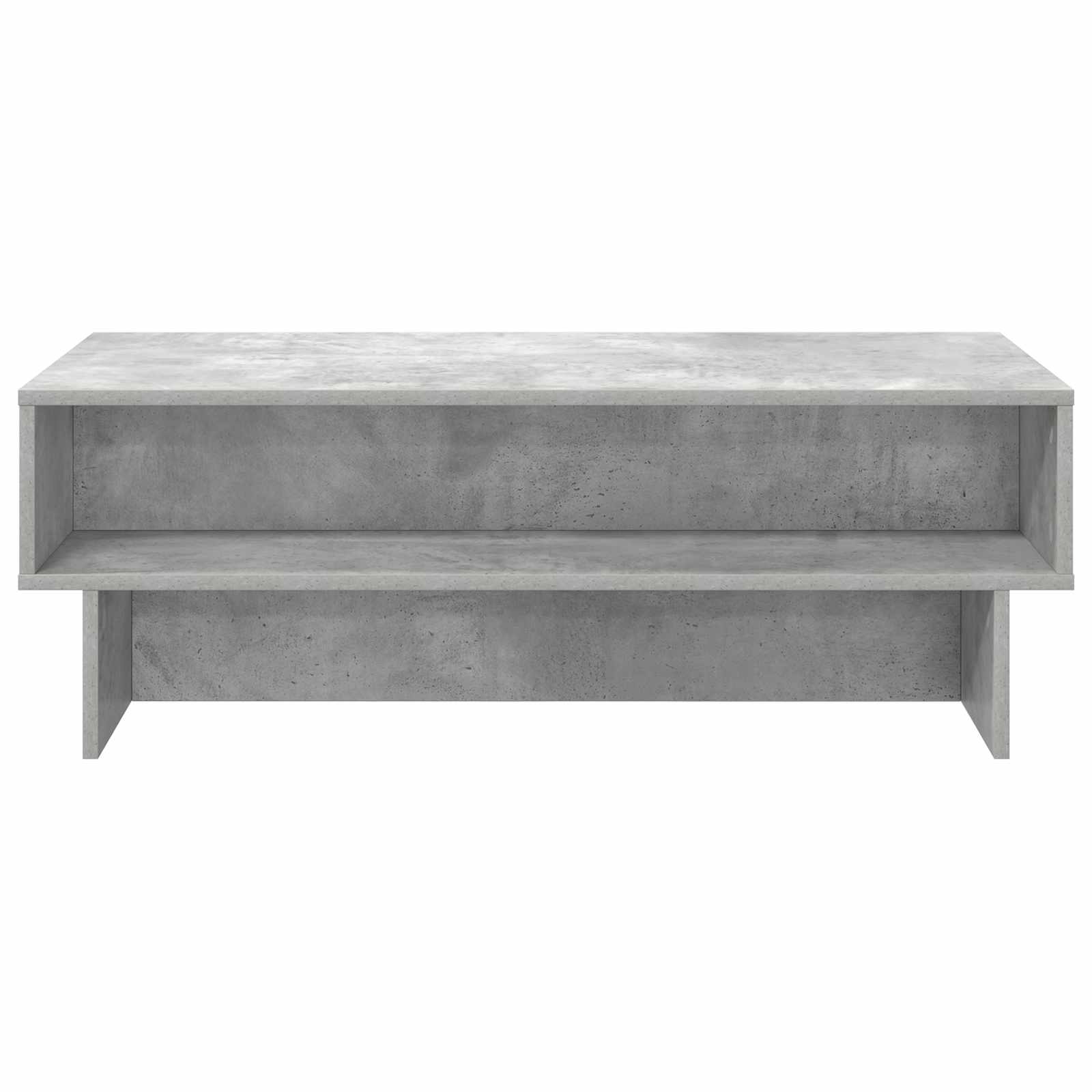 vidaXL Stolik kawowy Betonowy szary 100 x 46 x 35 cm