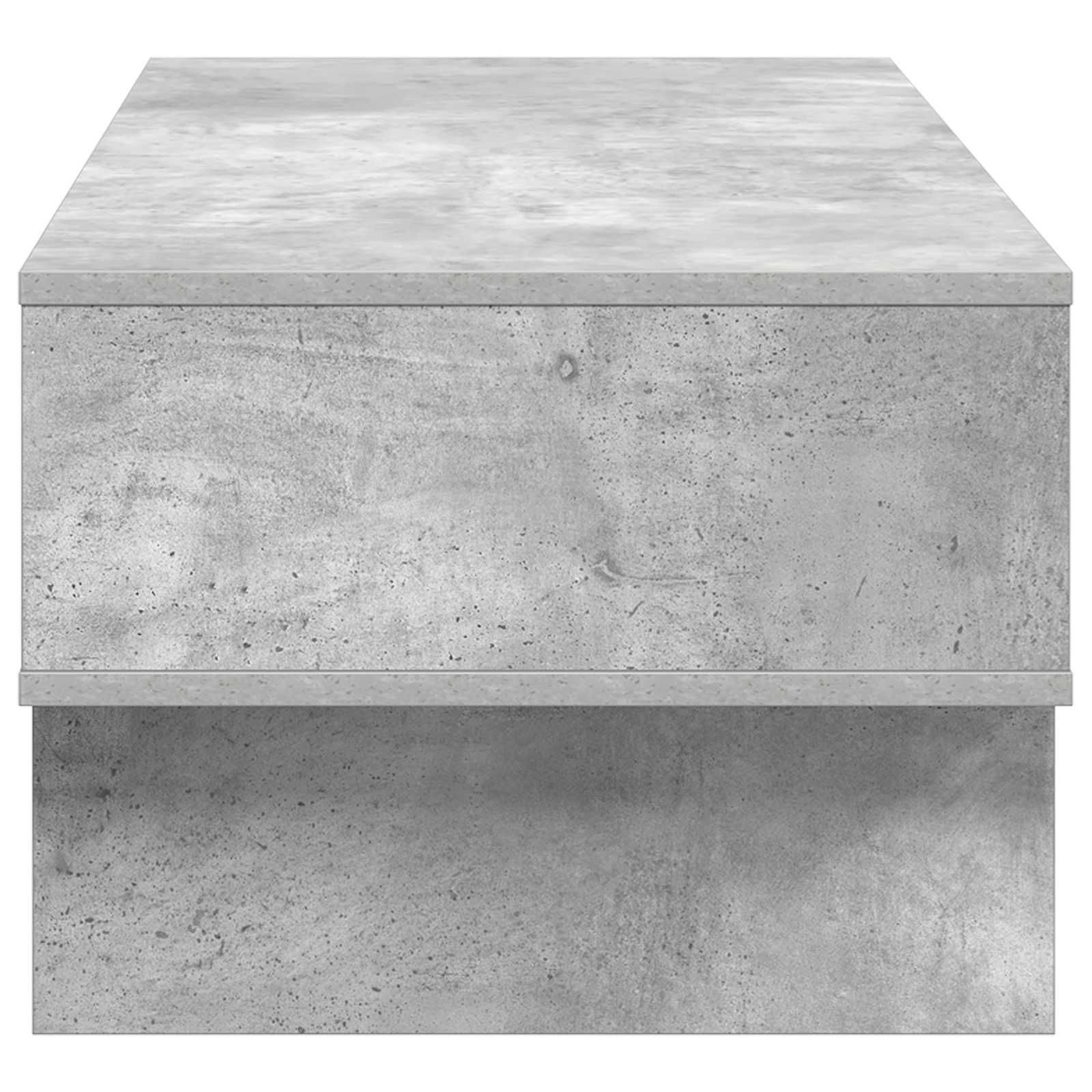 vidaXL Stolik kawowy Betonowy szary 100 x 46 x 35 cm