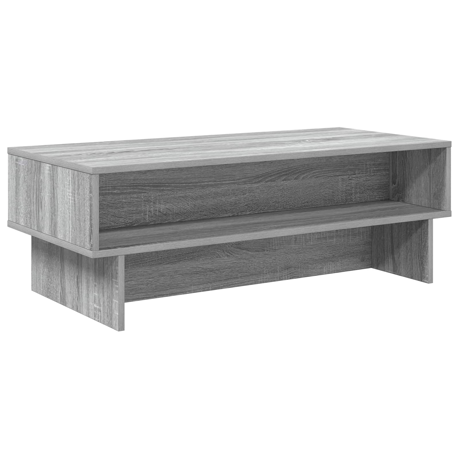 vidaXL Stolik kawowy Szary Sonoma 100 x 46 x 35 cm