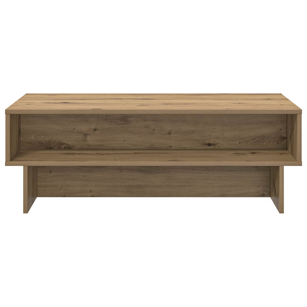 vidaXL Stolik kawowy Dąb rzemieślniczy 100 x 46 x 35 cm