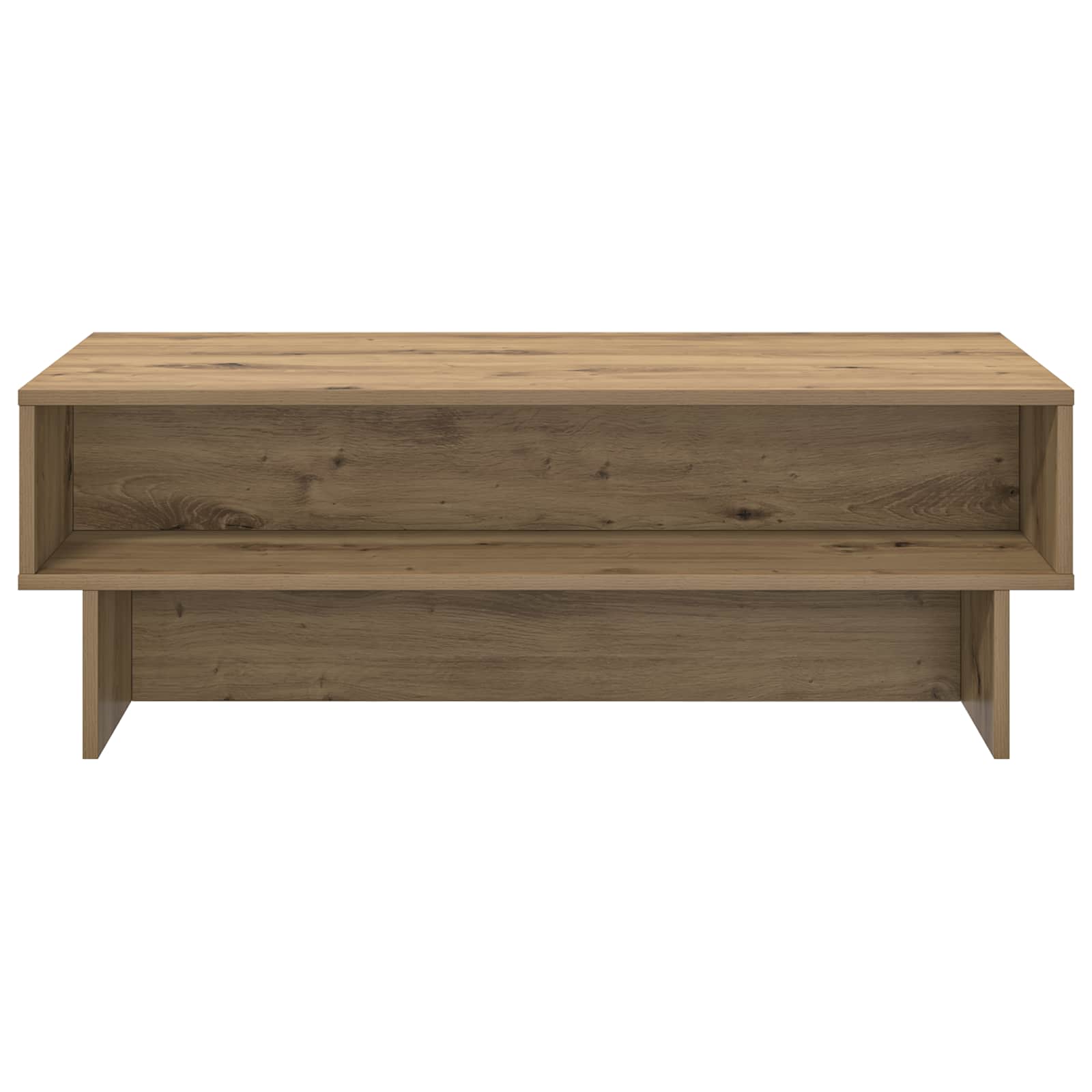 vidaXL Stolik kawowy Dąb rzemieślniczy 100 x 46 x 35 cm