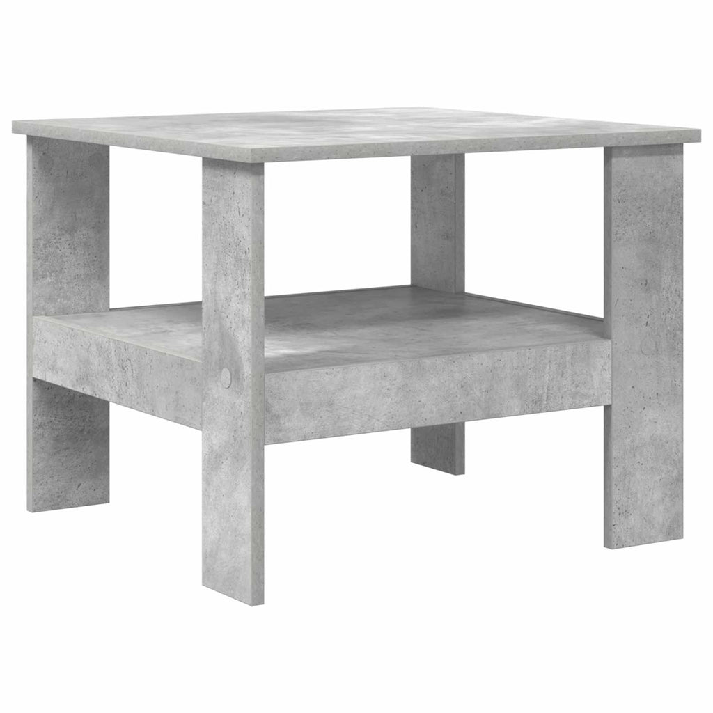 vidaXL Stolik kawowy Betonowy szary 57 x 55 x 45 cm