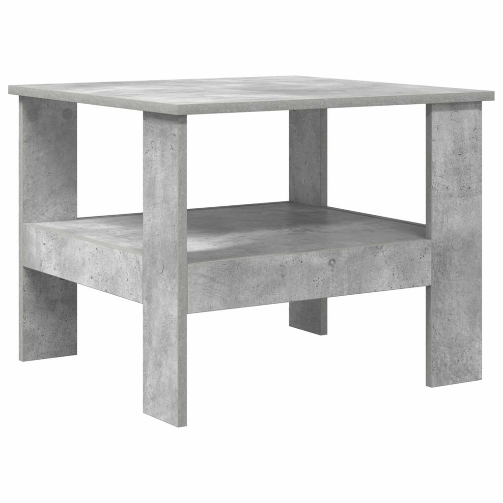 vidaXL Stolik kawowy Betonowy szary 57 x 55 x 45 cm