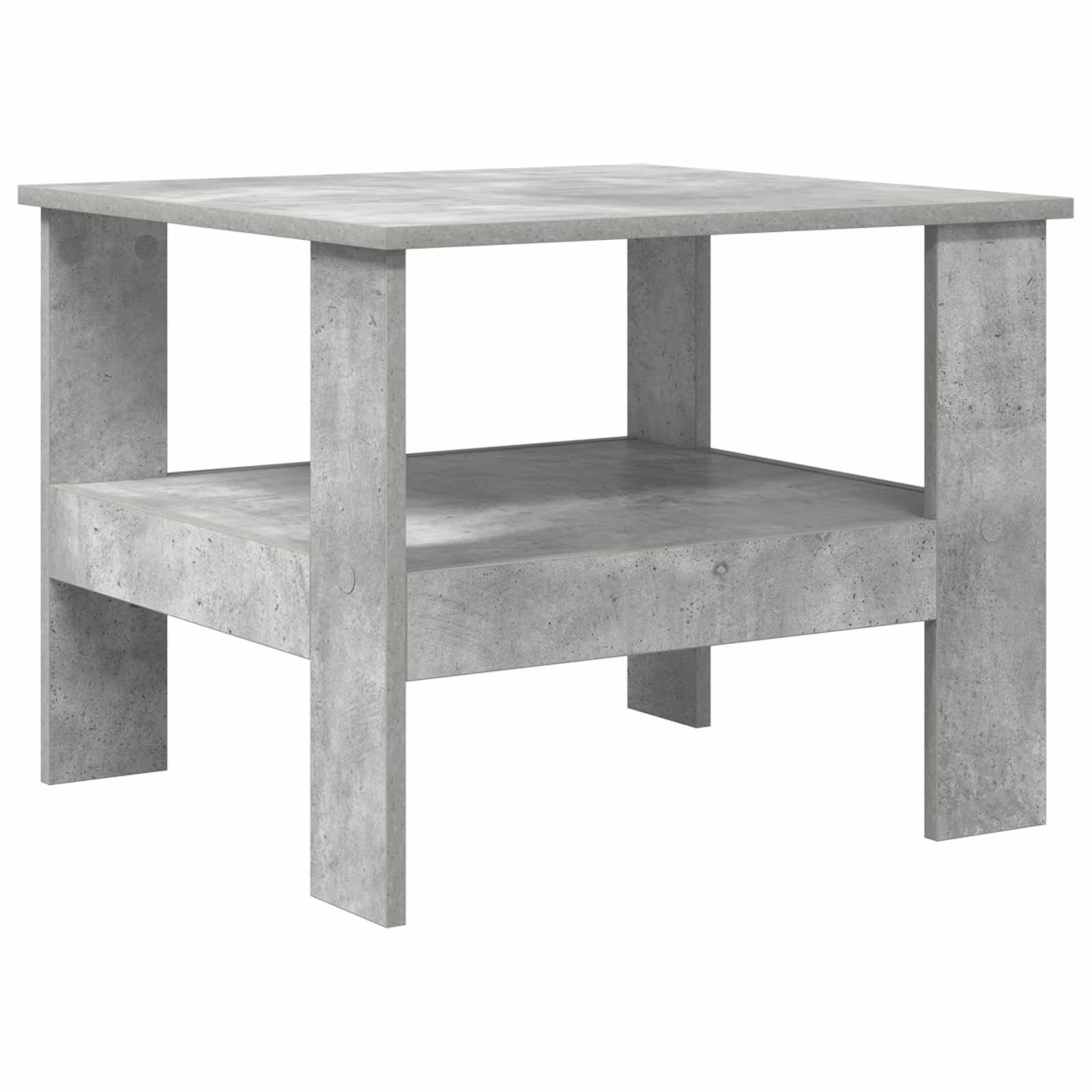 vidaXL Stolik kawowy Betonowy szary 57 x 55 x 45 cm