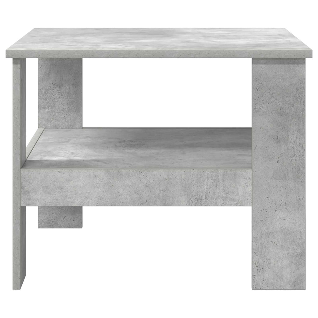 vidaXL Stolik kawowy Betonowy szary 57 x 55 x 45 cm