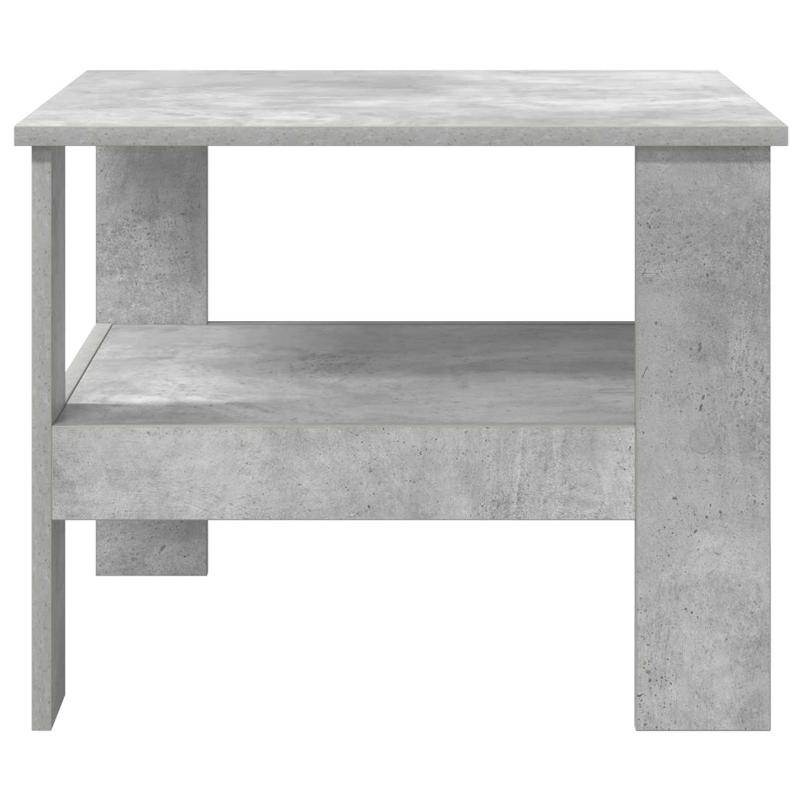 vidaXL Stolik kawowy Betonowy szary 57 x 55 x 45 cm
