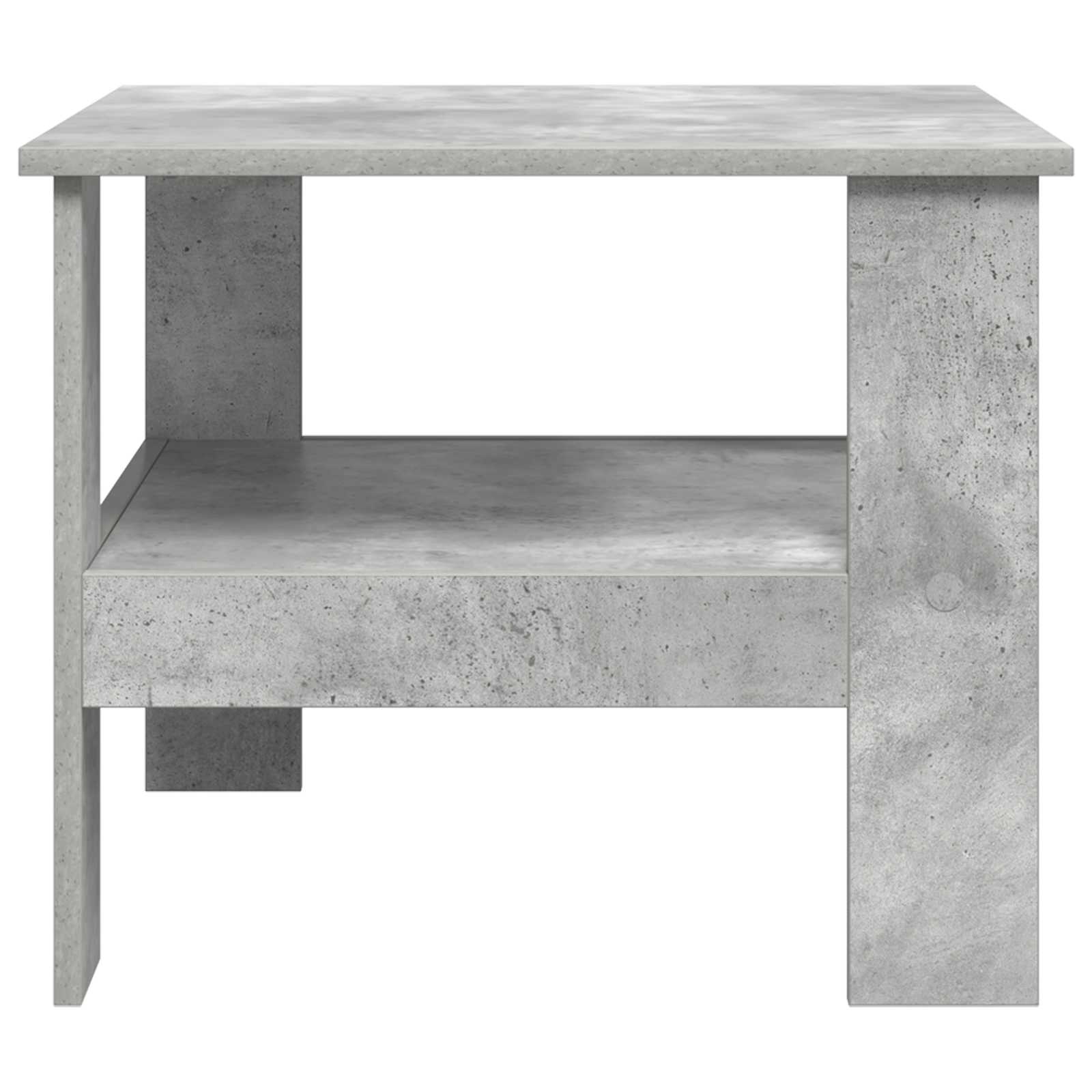 vidaXL Stolik kawowy Betonowy szary 57 x 55 x 45 cm