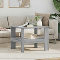 vidaXL Stolik kawowy Szary Sonoma 57 x 55 x 45 cm