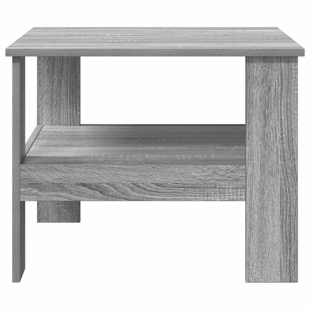 vidaXL Stolik kawowy Szary Sonoma 57 x 55 x 45 cm
