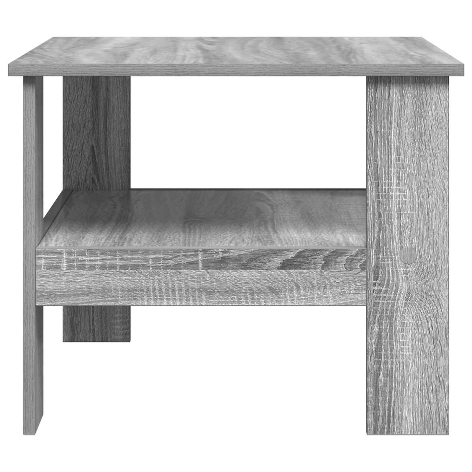 vidaXL Stolik kawowy Szary Sonoma 57 x 55 x 45 cm